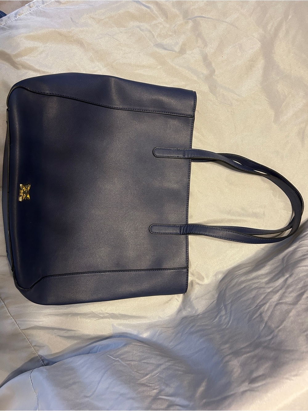 BCBGeneration Navy Blue Tote Bag